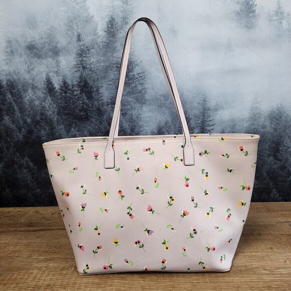Kate Spade Shore Street Wild Flower Ditsy Margaretta Tote Bag / Purse - Picture 7 of 16
